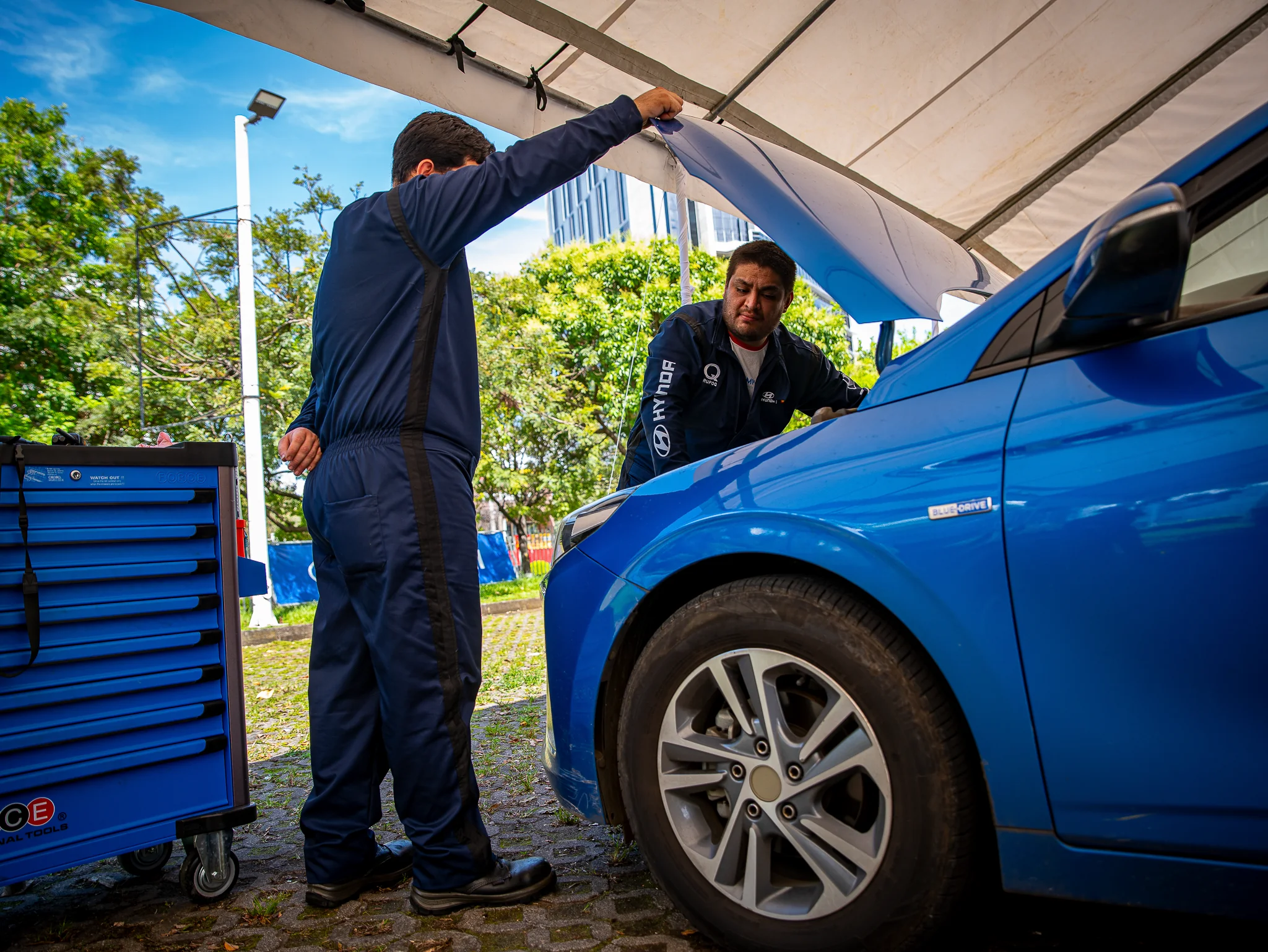 Revisión técnica en el Hyundai Experience Day — Ciudad Click